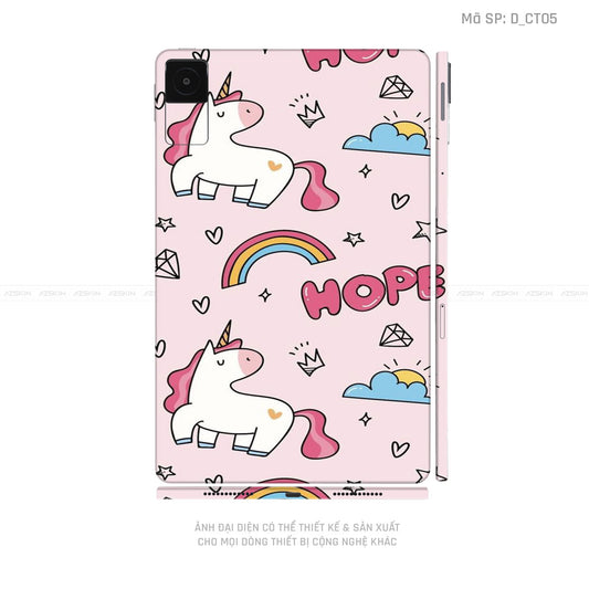 Dán Skin Máy Tính Bảng Xiaomi Mipad Hình Dễ Thương | D_CT05