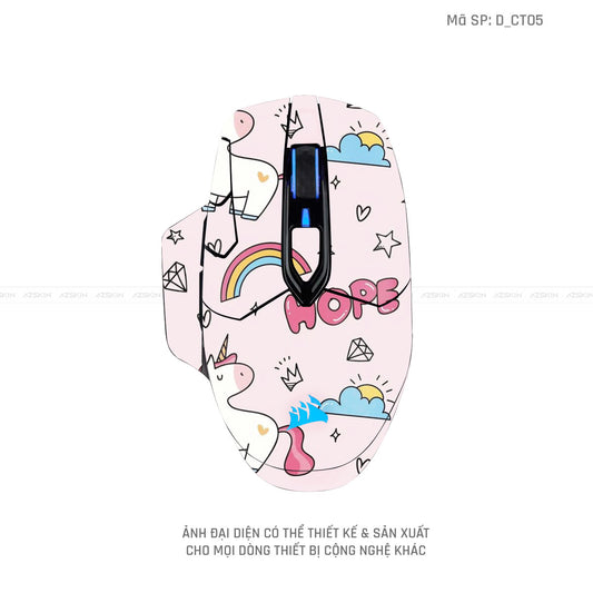 Skin Dán Chuột Corsair Hình Dễ Thương | D_CT05