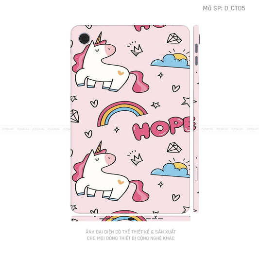 Dán Skin Máy Tính Bảng Oppo Pad Series Hình Dễ Thương | D_CT05