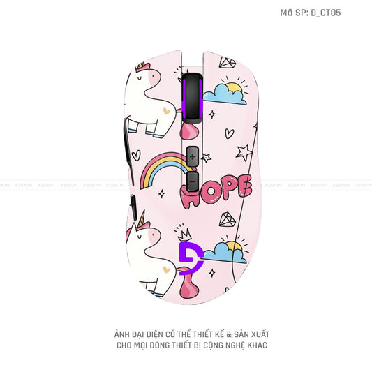 Skin Dán Chuột Fuhlen Hình Dễ Thương | D_CT05