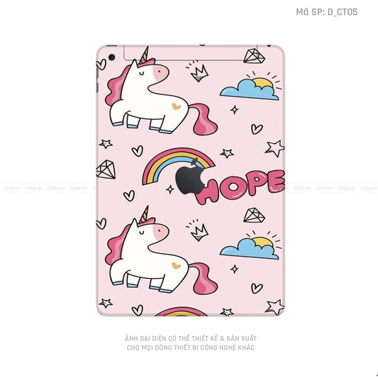 Dán Skin IPad Gen Series Hình Dễ Thương | D_CT05