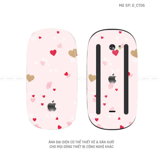 Skin Dán Chuột Apple Magic Mouse Hình Dễ Thương | D_CT06