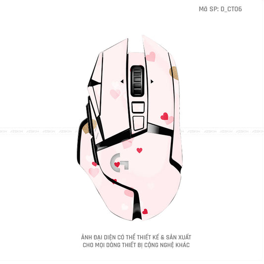 Skin Dán Chuột Logitech Hình Dễ Thương | D_CT06
