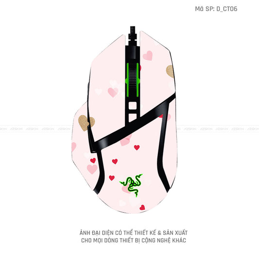 Skin Dán Chuột Razer Hình Dễ Thương | D_CT06