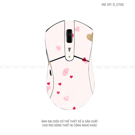 Skin Dán Chuột Dareu Hình Dễ Thương | D_CT06