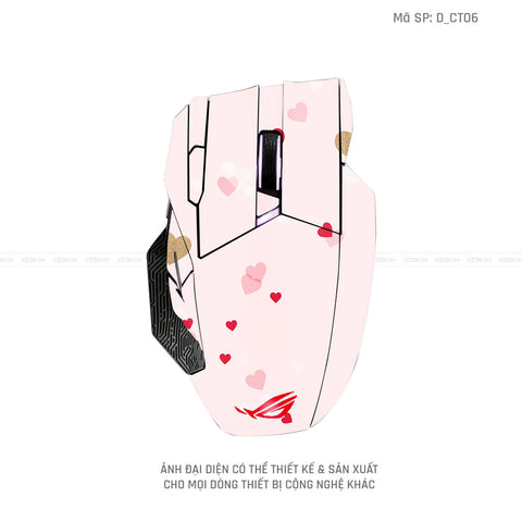Skin Dán Chuột Asus Hình Dễ Thương | D_CT06