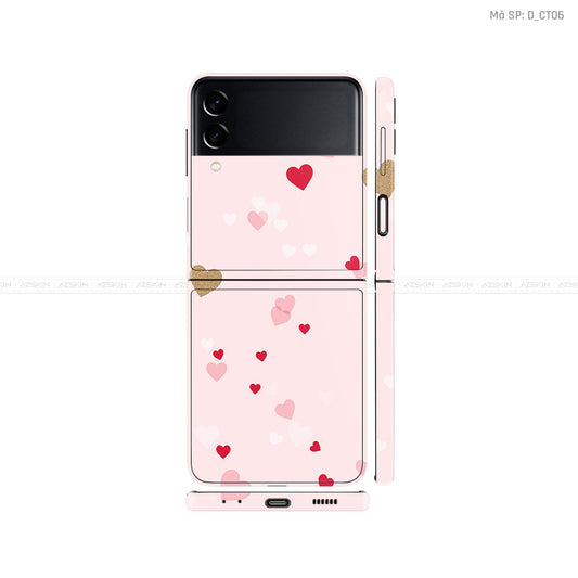 Dán Skin Galaxy Zflip3 Hình Dễ Thương | D_CT06