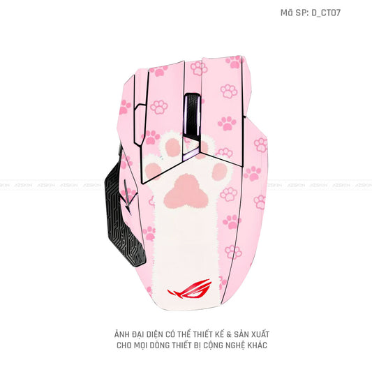 Skin Dán Chuột Asus Hình Dễ Thương | D_CT07