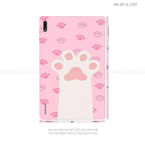 Dán Skin Galaxy Tab S7 Series Hình Dễ Thương | D_CT07