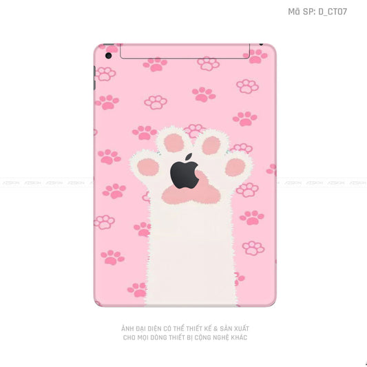 Dán Skin IPad Gen Series Hình Dễ Thương | D_CT07
