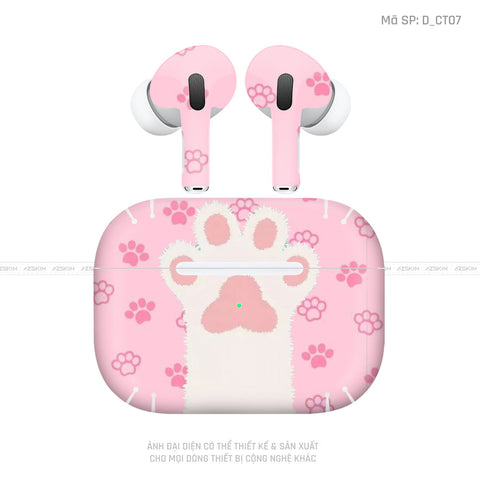 Dán Skin Airpod Pro/ Pro 2 Hình Dễ Thương | D_CT07