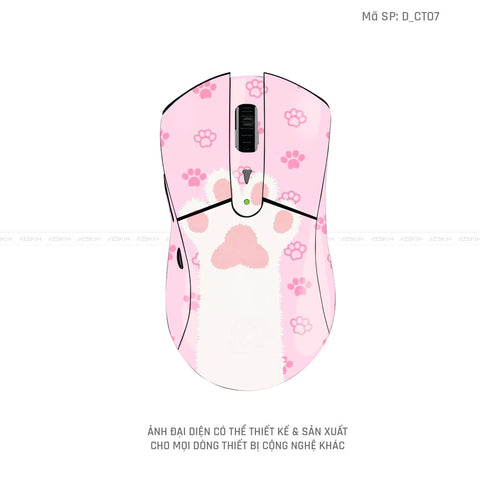 Skin Dán Chuột Dareu Hình Dễ Thương | D_CT07