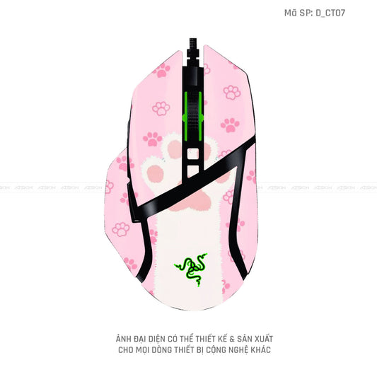 Skin Dán Chuột Razer Hình Dễ Thương | D_CT07