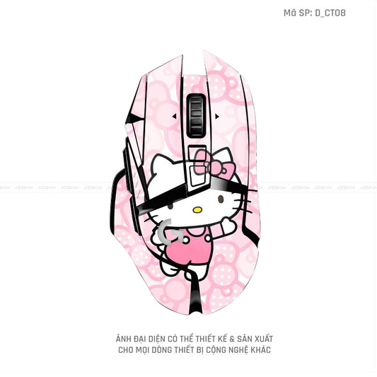 Skin Dán Chuột Logitech Hình Dễ Thương | D_CT08