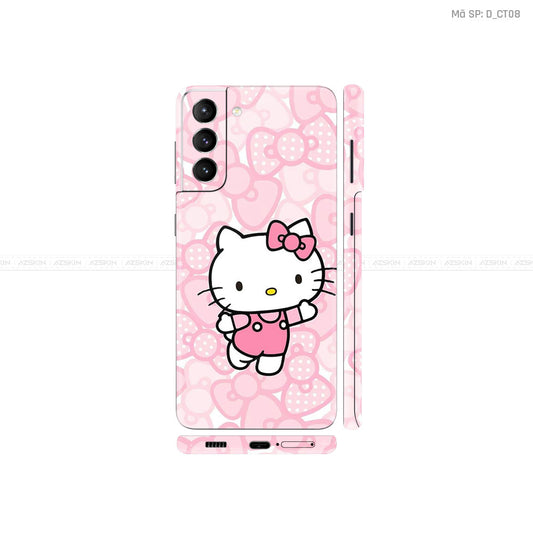 Dán Skin Galaxy S21 Series Hình Hello Kitty | D_CT08