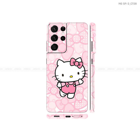 Dán Skin Galaxy S21 Series Hình Hello Kitty | D_CT08
