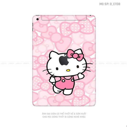 Dán Skin IPad Gen Series Hình Hello Kitty | D_CT08
