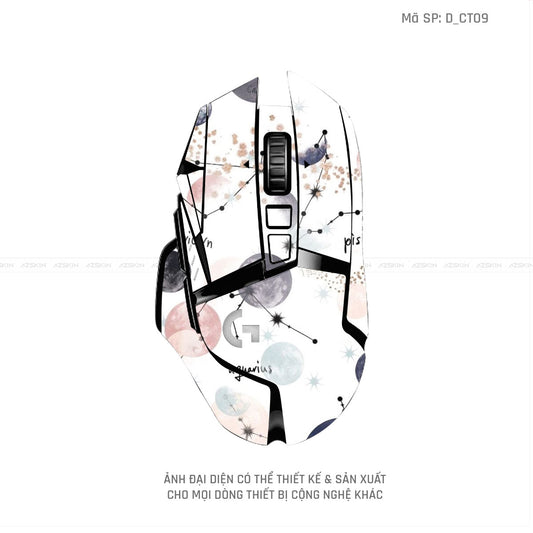 Skin Dán Chuột Logitech Hình Dễ Thương | D_CT09