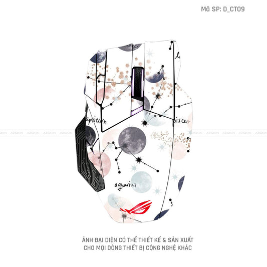 Skin Dán Chuột Asus Hình Dễ Thương | D_CT09