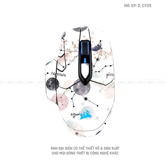 Skin Dán Chuột Corsair Hình Dễ Thương | D_CT09