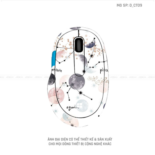 Skin Dán Chuột Microsoft Hình Dễ Thương | D_CT09