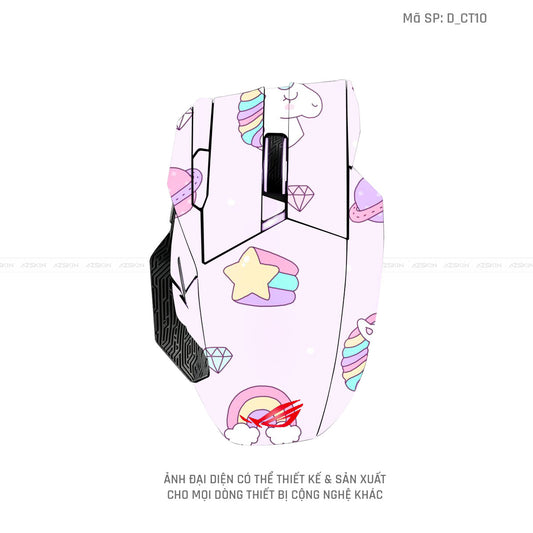 Skin Dán Chuột Asus Hình Dễ Thương | D_CT10