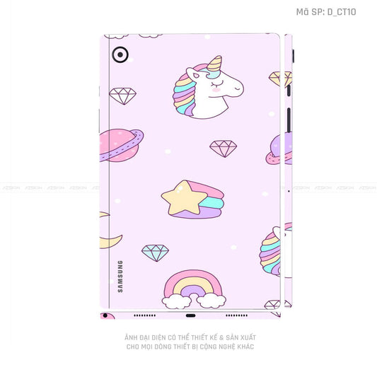 Dán Skin Galaxy Tab A Series Hình Dễ Thương | D_CT10