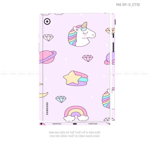 Dán Skin Galaxy Tab A Series Hình Dễ Thương | D_CT10