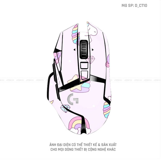 Skin Dán Chuột Logitech Hình Dễ Thương | D_CT10