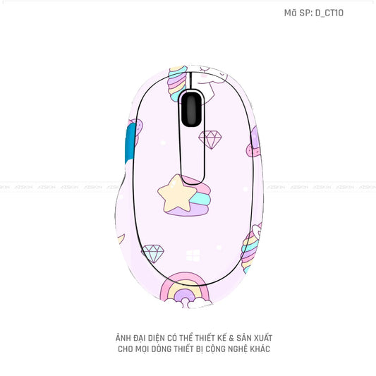 Skin Dán Chuột Microsoft Hình Dễ Thương | D_CT10