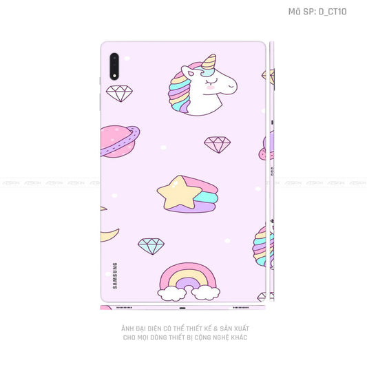 Dán Skin Galaxy Tab S8 Series Hình Dễ Thương | D_CT10
