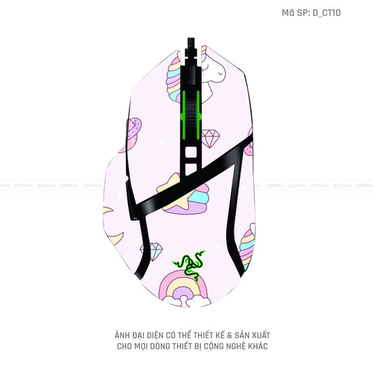 Skin Dán Chuột Razer Hình Dễ Thương | D_CT10
