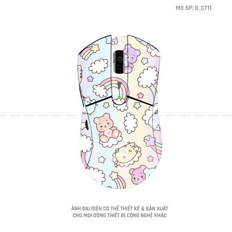 Skin Dán Chuột Dareu Hình Dễ Thương | D_CT11