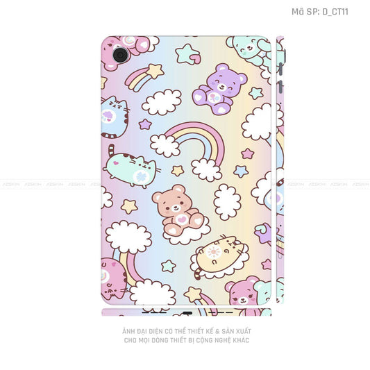 Dán Skin Máy Tính Bảng Oppo Pad Series Hình Dễ Thương | D_CT11