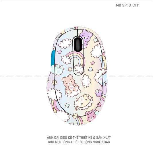 Skin Dán Chuột Microsoft Hình Dễ Thương | D_CT11
