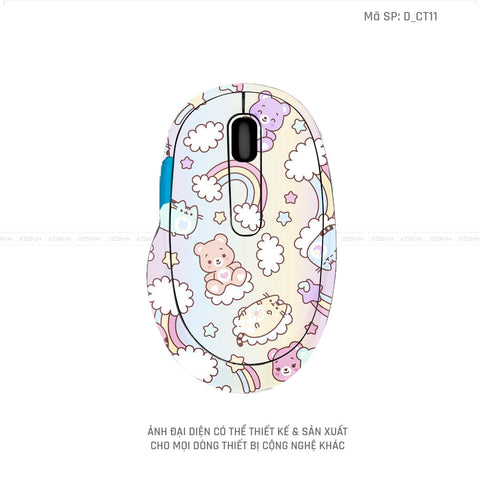 Skin Dán Chuột Microsoft Hình Dễ Thương | D_CT11