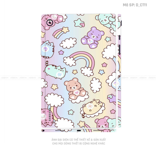Dán Skin Galaxy Tab A Series Hình Dễ Thương | D_CT11