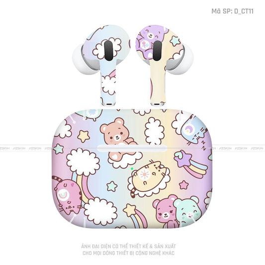 Dán Skin Airpod 3 Hình Dễ Thương | D_CT11