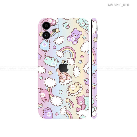 Dán Skin IPhone 11 Series Hình Dễ Thương | D_DT11