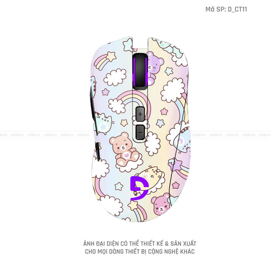Skin Dán Chuột Fuhlen Hình Dễ Thương | D_CT11