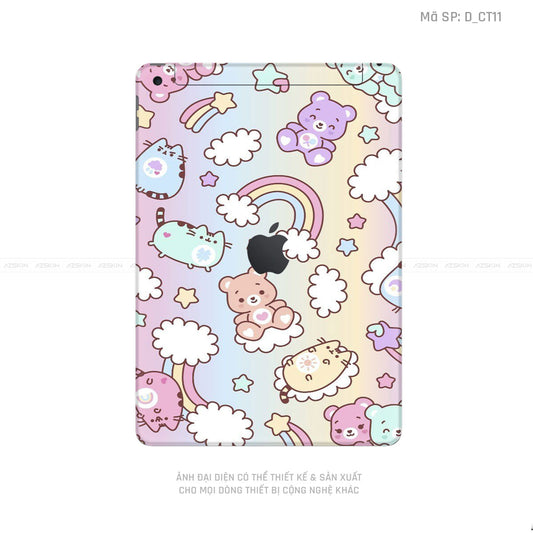 Dán Skin IPad Gen Series Hình Dễ Thương | D_CT11