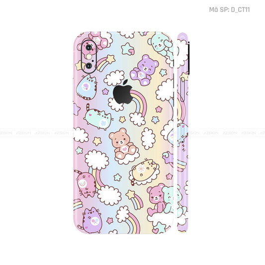 Dán Skin IPhone X Series Hình Dễ Thương | D_CT11