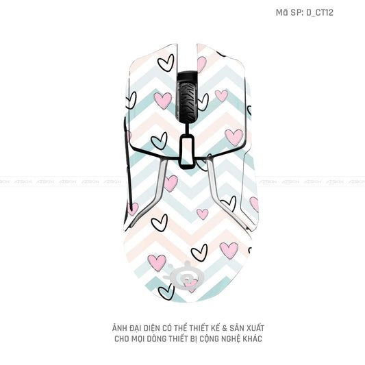 Skin Dán Chuột Steelseries Hình Dễ Thương | D_CT12