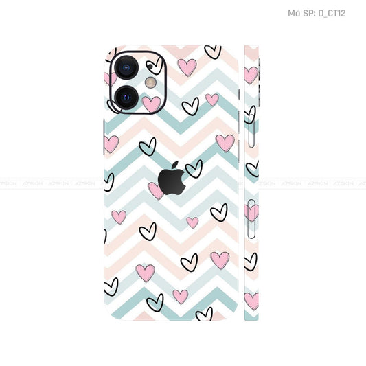 Dán Skin IPhone 12 Series Hình Dễ Thương | D_CT12