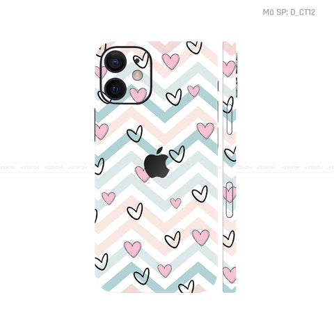 Dán Skin IPhone 12 Series Hình Dễ Thương | D_CT12