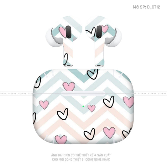 Dán Skin Airpod 3 Hình Dễ Thương | D_CT12