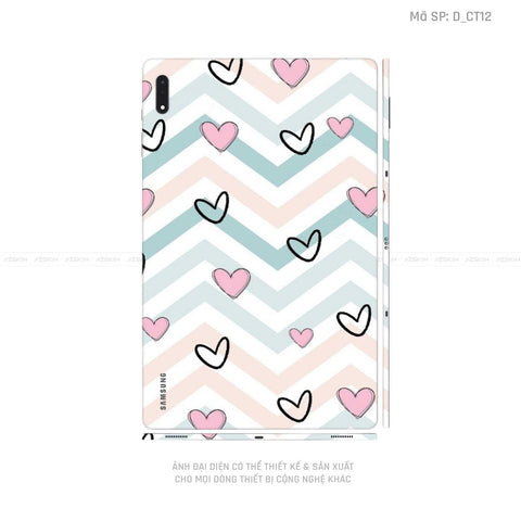 Dán Skin Galaxy Tab S7 Series Hình Dễ Thương | D_CT12