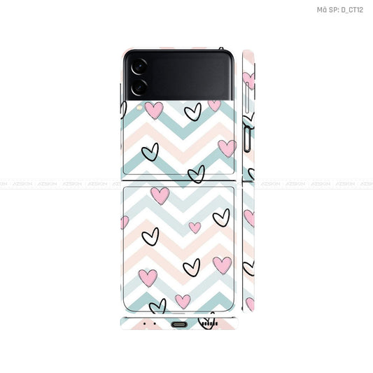 Dán Skin Galaxy Zflip3 Hình Dễ Thương | D_CT12