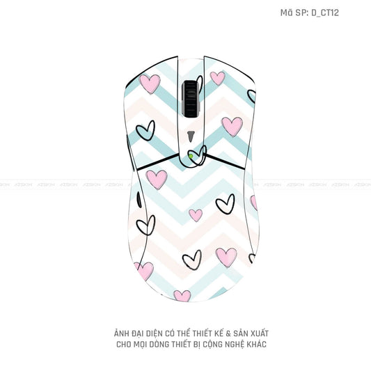 Skin Dán Chuột Dareu Hình Dễ Thương | D_CT12