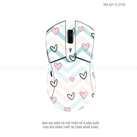 Skin Dán Chuột Dareu Hình Dễ Thương | D_CT12